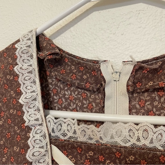 🌼PRIDE & Prejudice Little Women Inspired long Prairie Style Handmade Dress - Picture 8 of 13